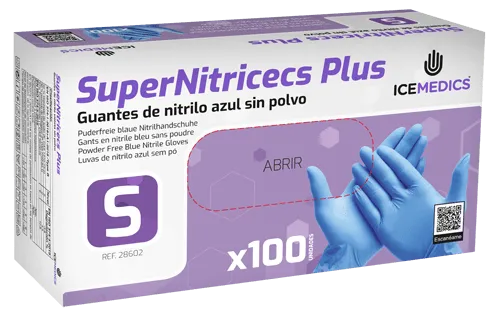 SuperNitricecs PF - Guantes de nitrilo reforzado