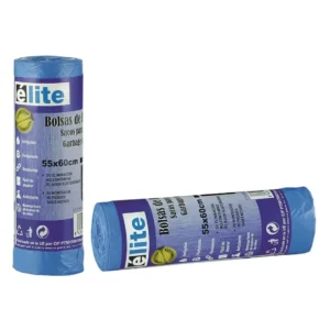 BOLSA 30L AUTOCIERRE AZUL 55*60 ELITE 12U 60R